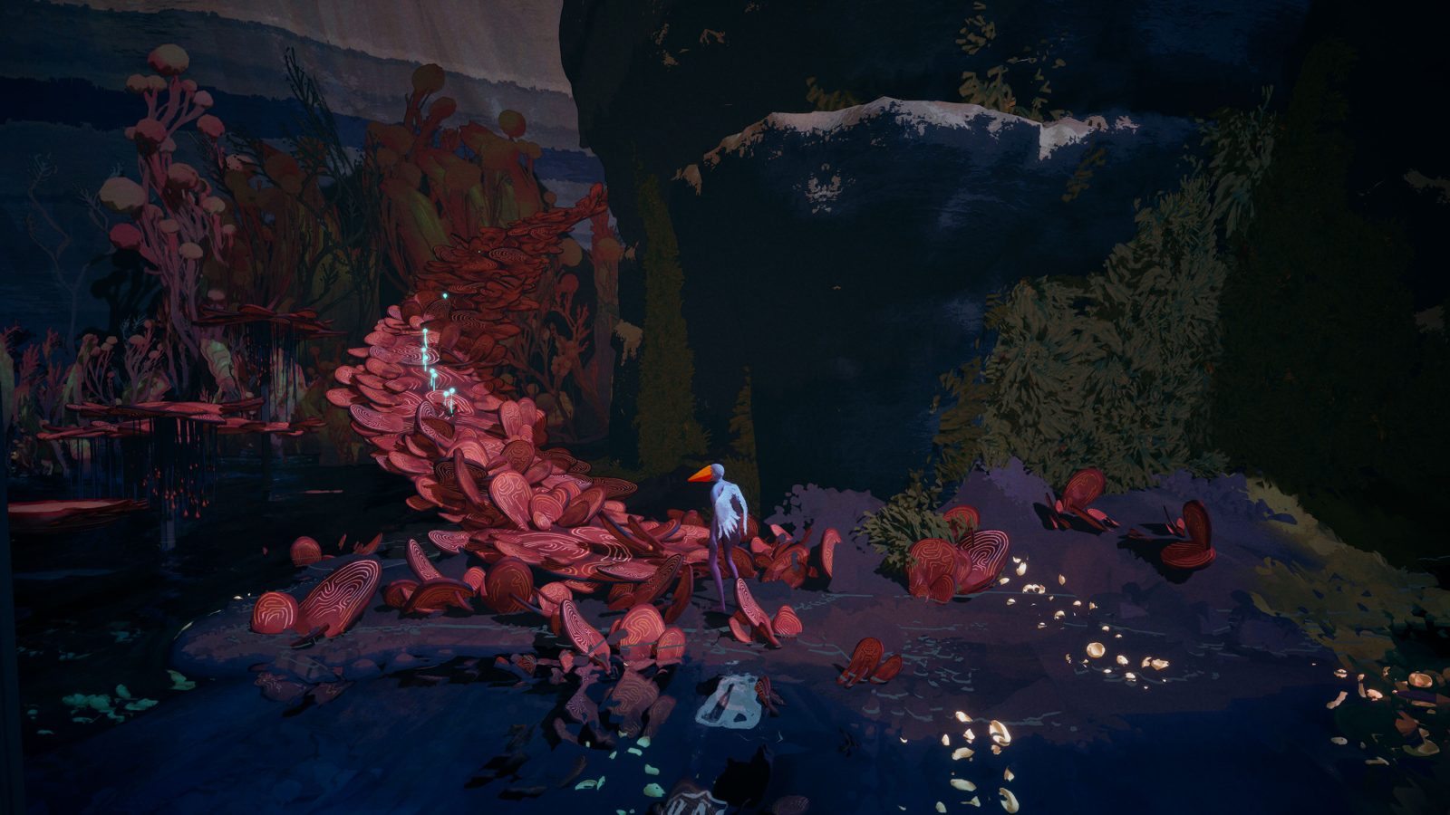 Abelina — a glowing coral pool