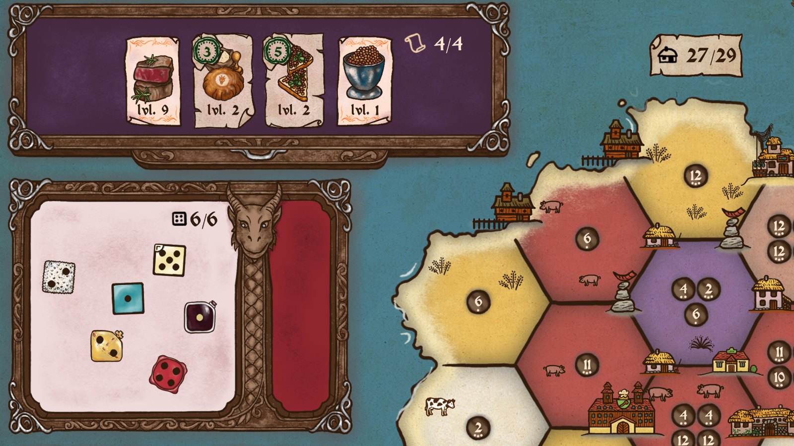 Feed the Scorchpot — dice and recipes