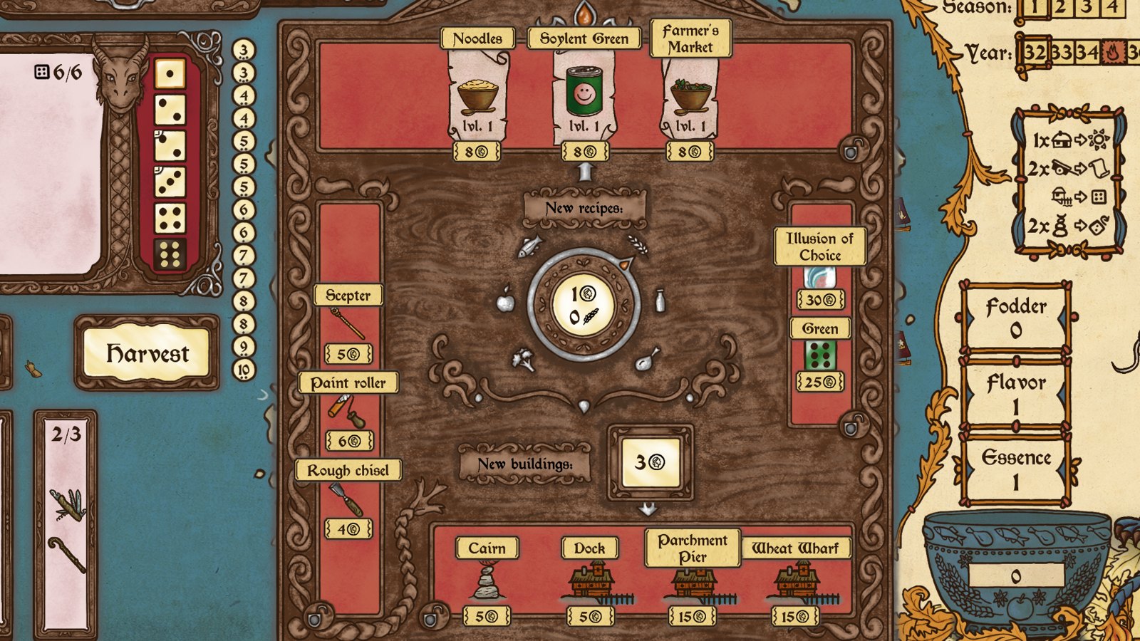 Feed the Scorchpot — the shop