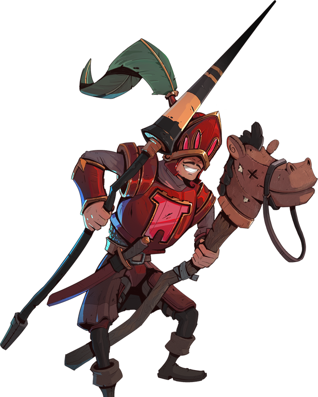 Sir Clankalot, a Slots & Slaughter gladiator